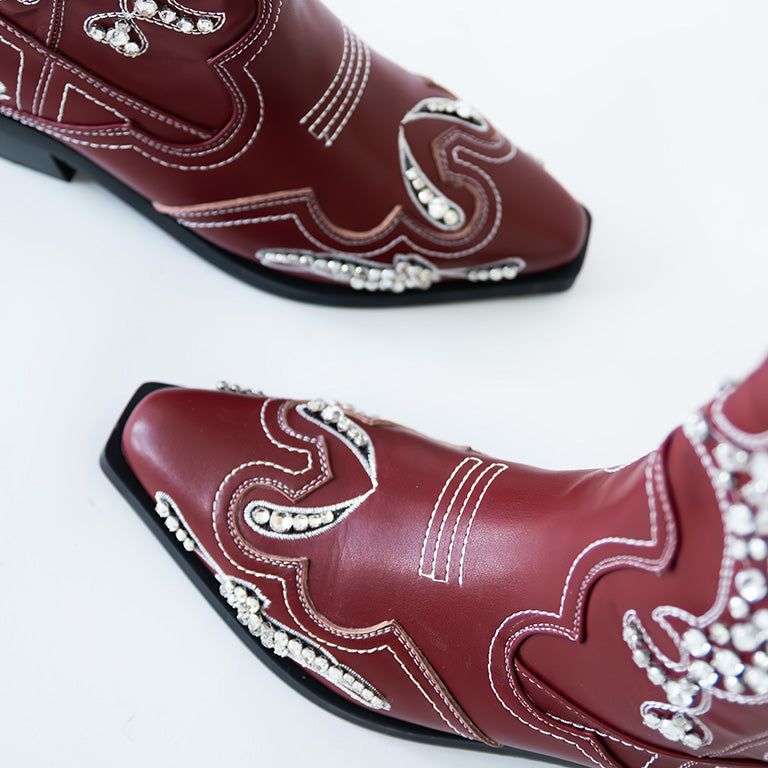 MASIE BURGUNDY