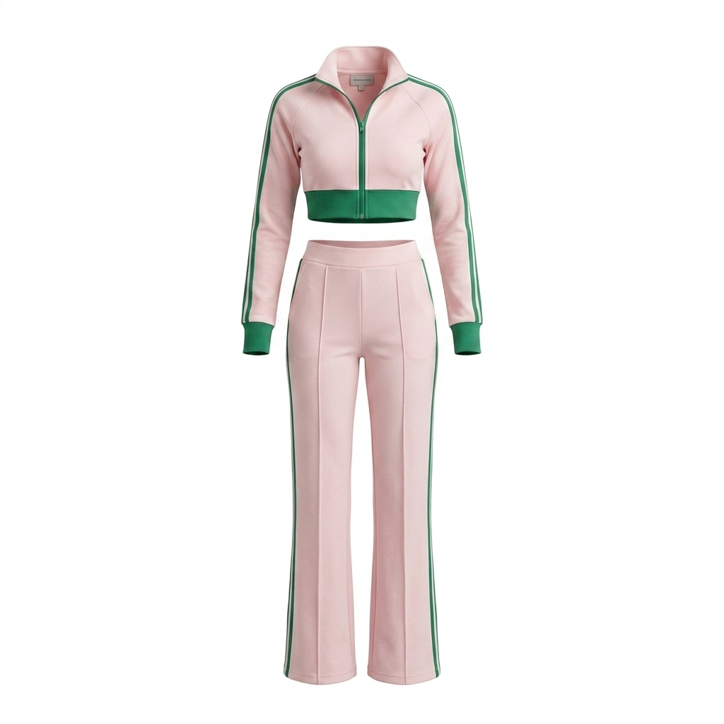Set Audey Rosa/Verde