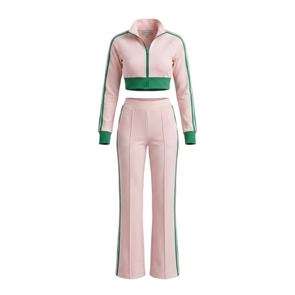 Set Audey Rosa/Verde