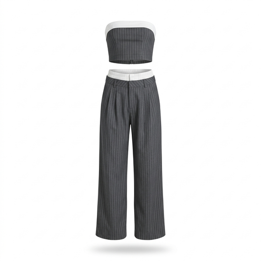 Set strapless  Sophia Grey