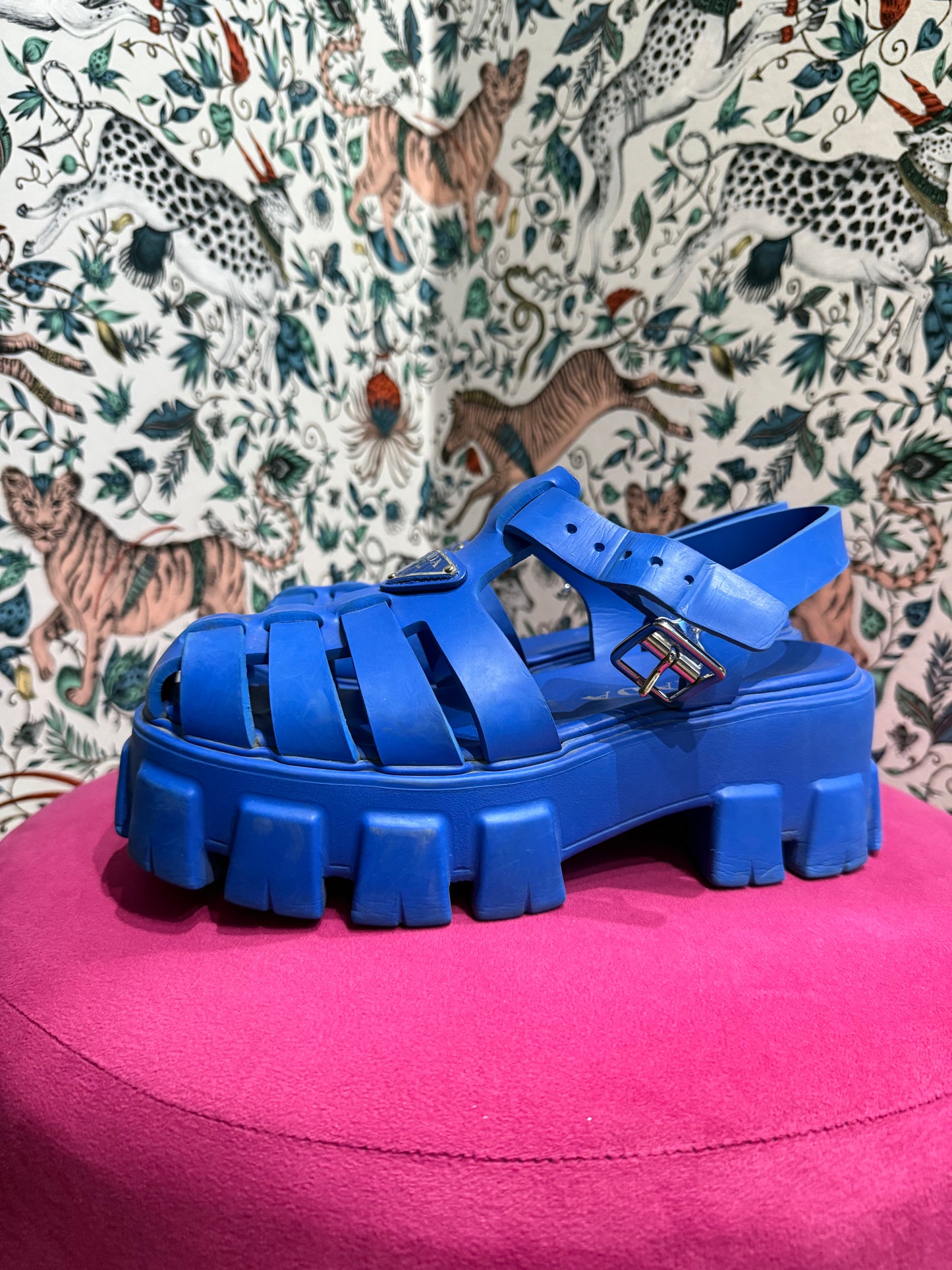 Prada 36 azules