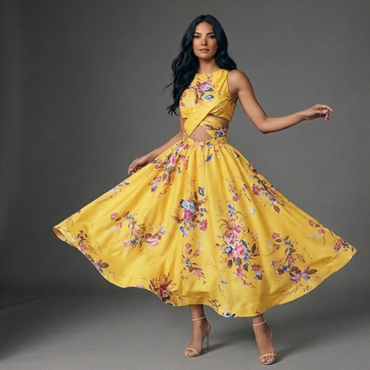Vestido Marian Amarillo