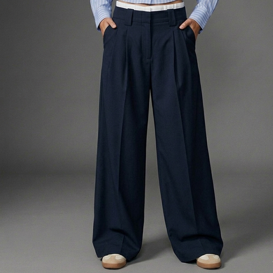 Pantalón kendall navy tiro Ultra high
