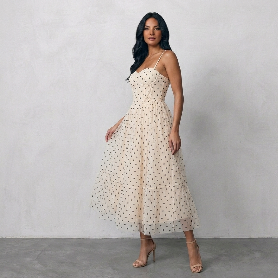 Vestido Jules lunares