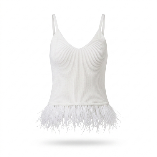 Top Magally blanco