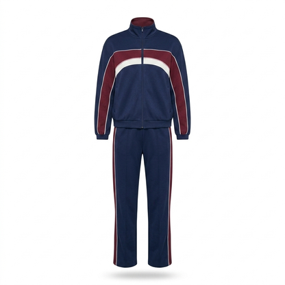Set Audey Navy/burgundy