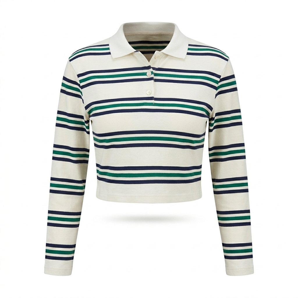 Top Aime ivory/verde