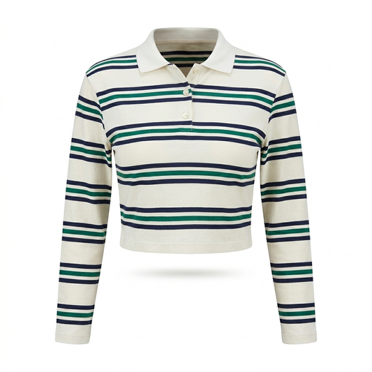 Top Aime ivory/verde