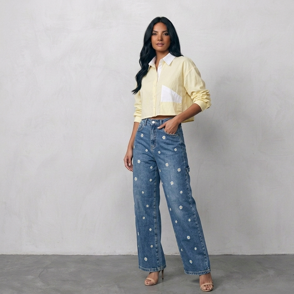 Jeans Sunflower denim