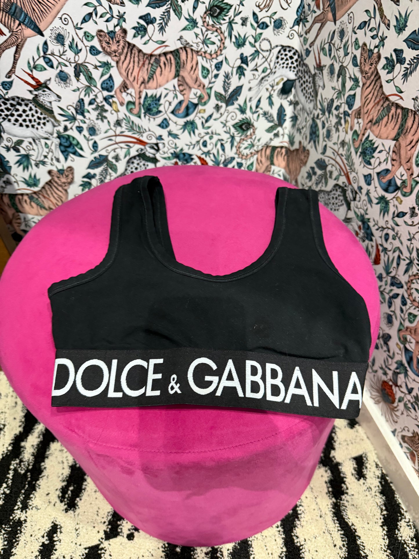 Top negro D&G  mediano