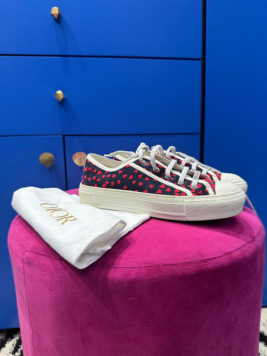 Dior sneakers corazones 36.5