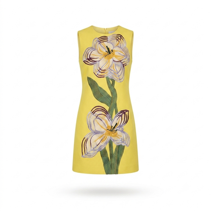 Vestido amarillo Sabine
