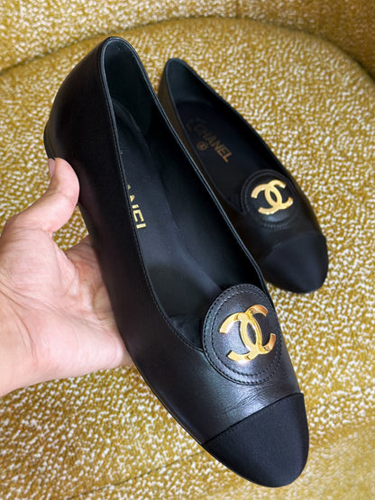 Oxfords negros chanel 39.5 NUEVOS