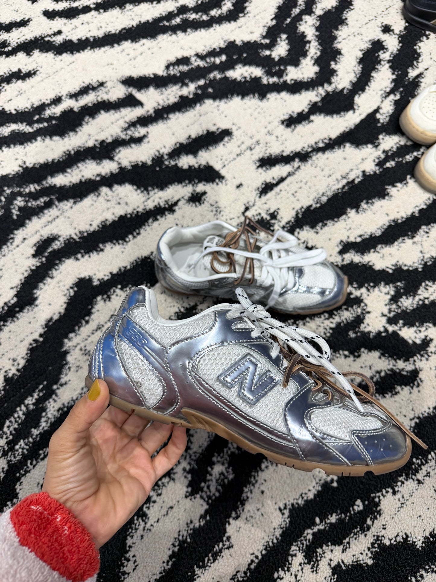 36 Miumiu x new balance plata