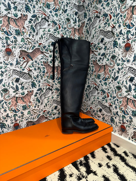 Hermes high boot 36