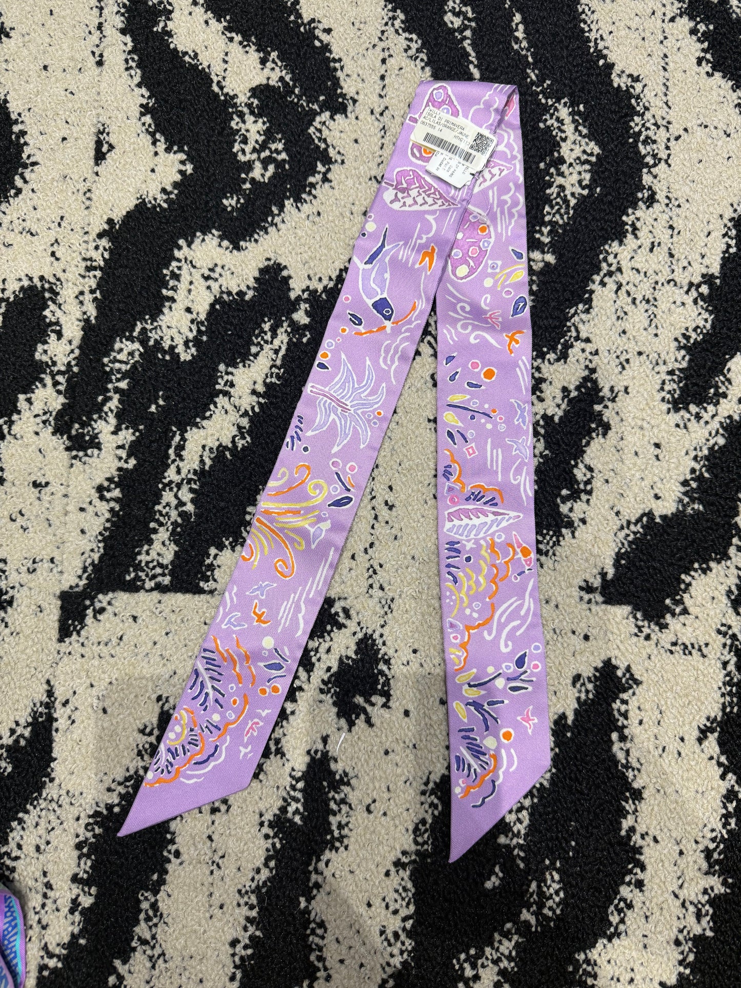Twilly NUEVO morado hermes