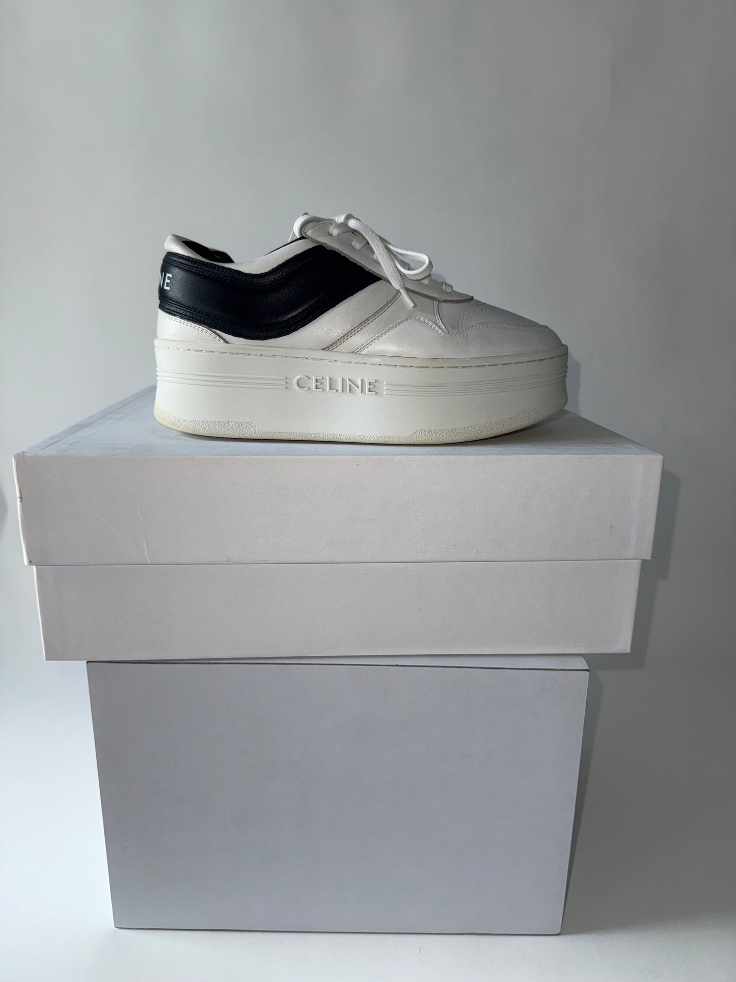 Celine plataforma b&w 38
