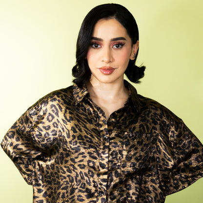 SET LEOPARDO NEGRO