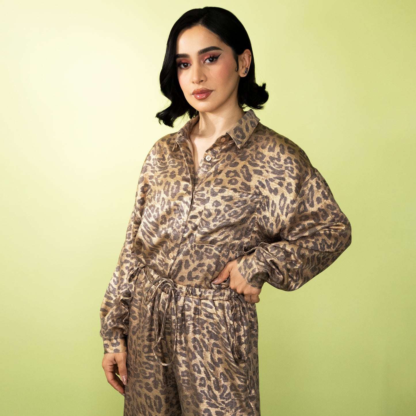 SET LEOPARDO CAFE