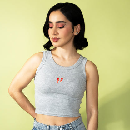 Top gris Spicy