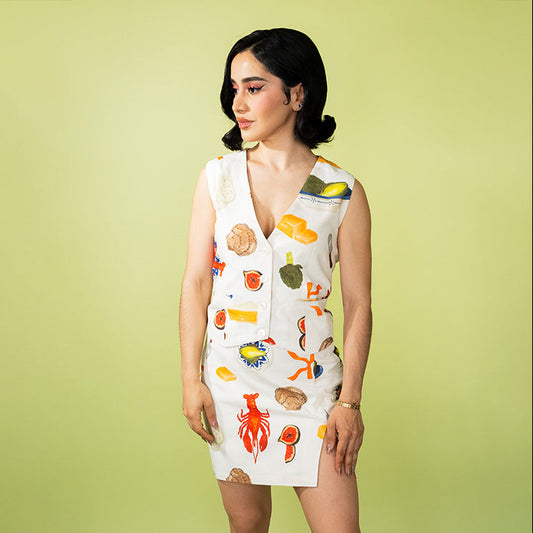 Set con chaleco foodie