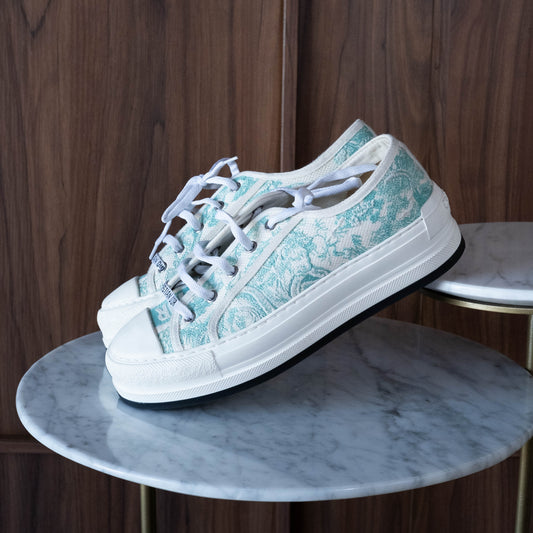 Dior Walk’n’Dior  plataforma azul 39