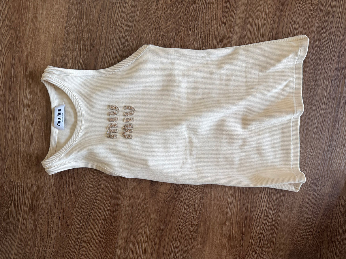 Tank top miu miu