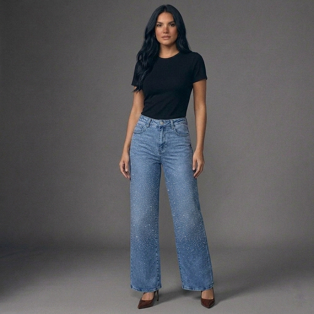 Jeans Dashia (R3588) médium denim