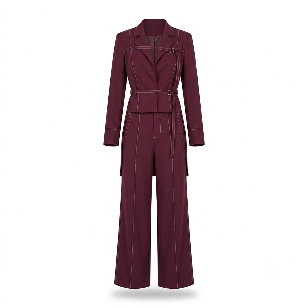 Set Shamm Burgundy