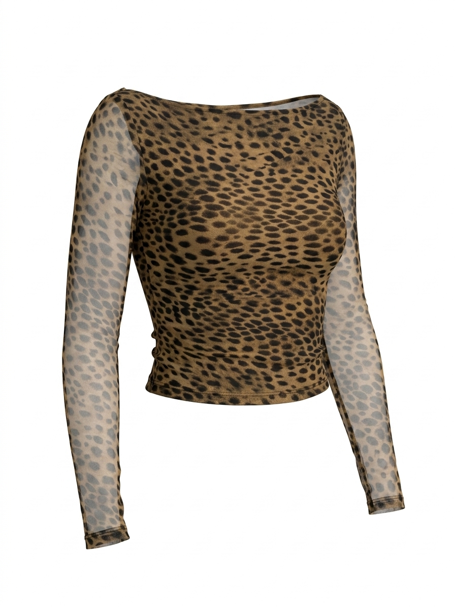 Top Brenda animal print