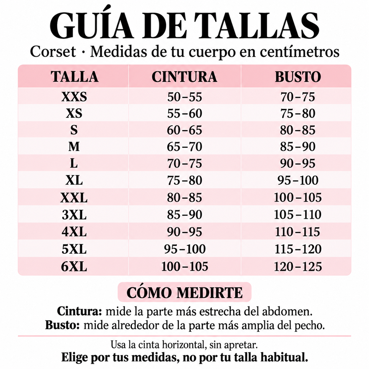 Preventa Corset Rosa Pastel (1-20 nov)