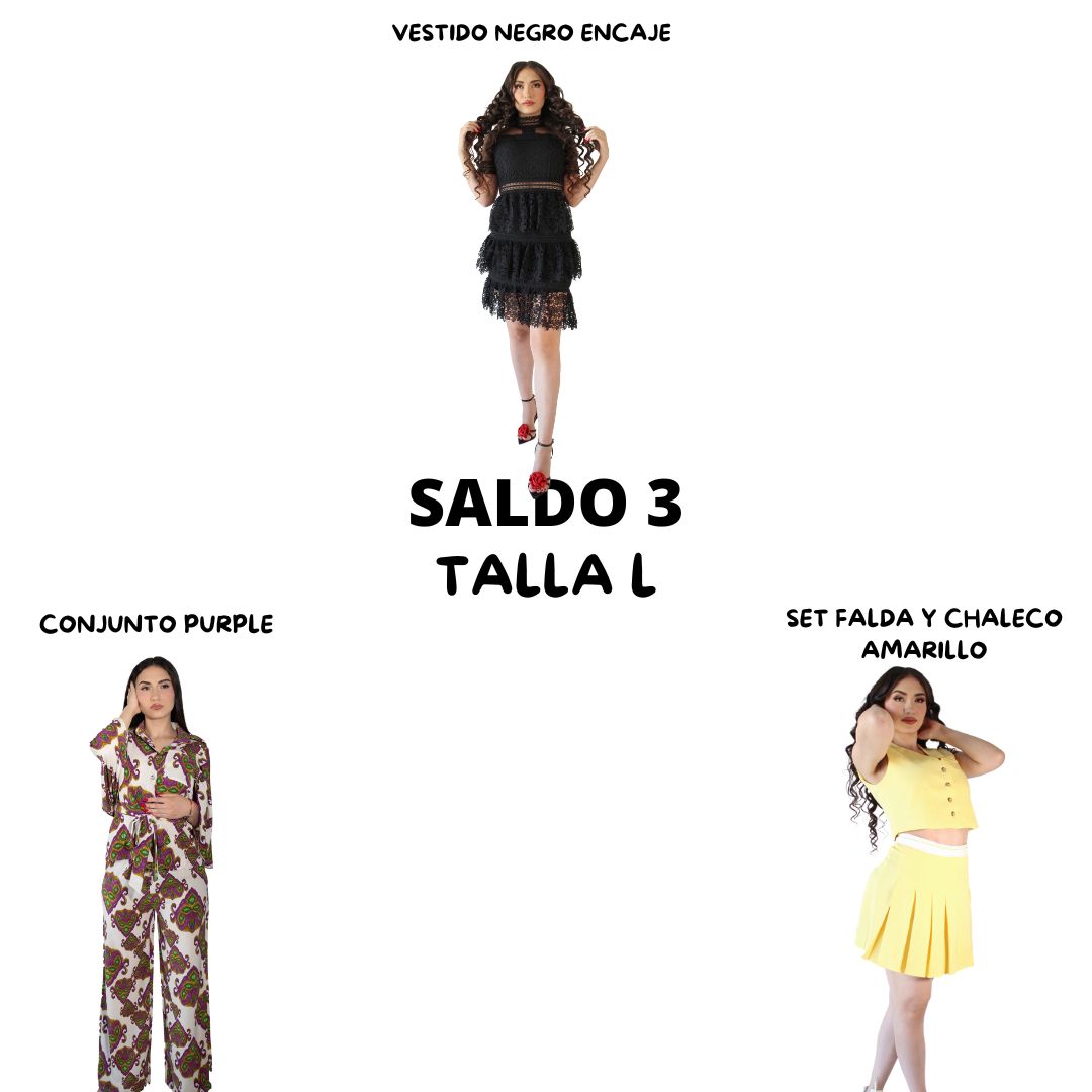 Saldo 3 Talla L