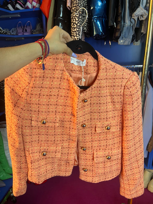 Saco tweed nuevo